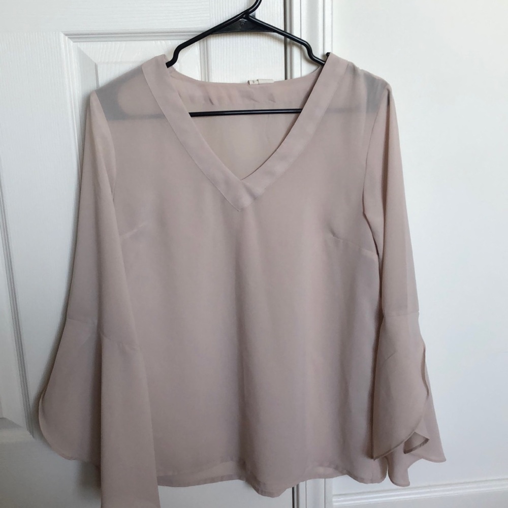 Cream blouse